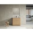 thumbnail image 2 of FFZ 36'' Freestanding Bathroom Vanity with White Ceramic Sink & 2-Soft-Close Door, KD-Packing, Plywood, 2 of 6