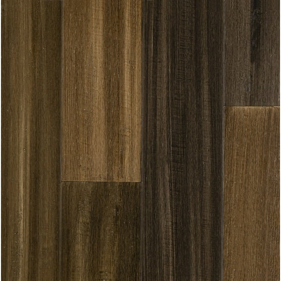 Islander Flooring Roasted Cashew Engineered Bamboo with HPDC Rigid Core Flooring - Sample