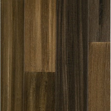 Islander Flooring Roasted Cashew Engineered Bamboo with HPDC Rigid Core Flooring - Sample