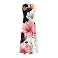 thumbnail image 4 of Lindreshi Maxi Dresses for Women 2024 Women's Summer Comfort Sexy Fashion Printing Sleeveless V-Neck Dress, 4 of 5
