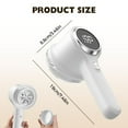 thumbnail image 2 of Rechargeable Fabric Defuzzer Lint Remover 2025 New Fabric Defuzzer Lint Remover Cutter Pellet Machine For Clothes Lint Remover Shaver For Clothes Furniture Couch Sweater Blanket, 2 of 5