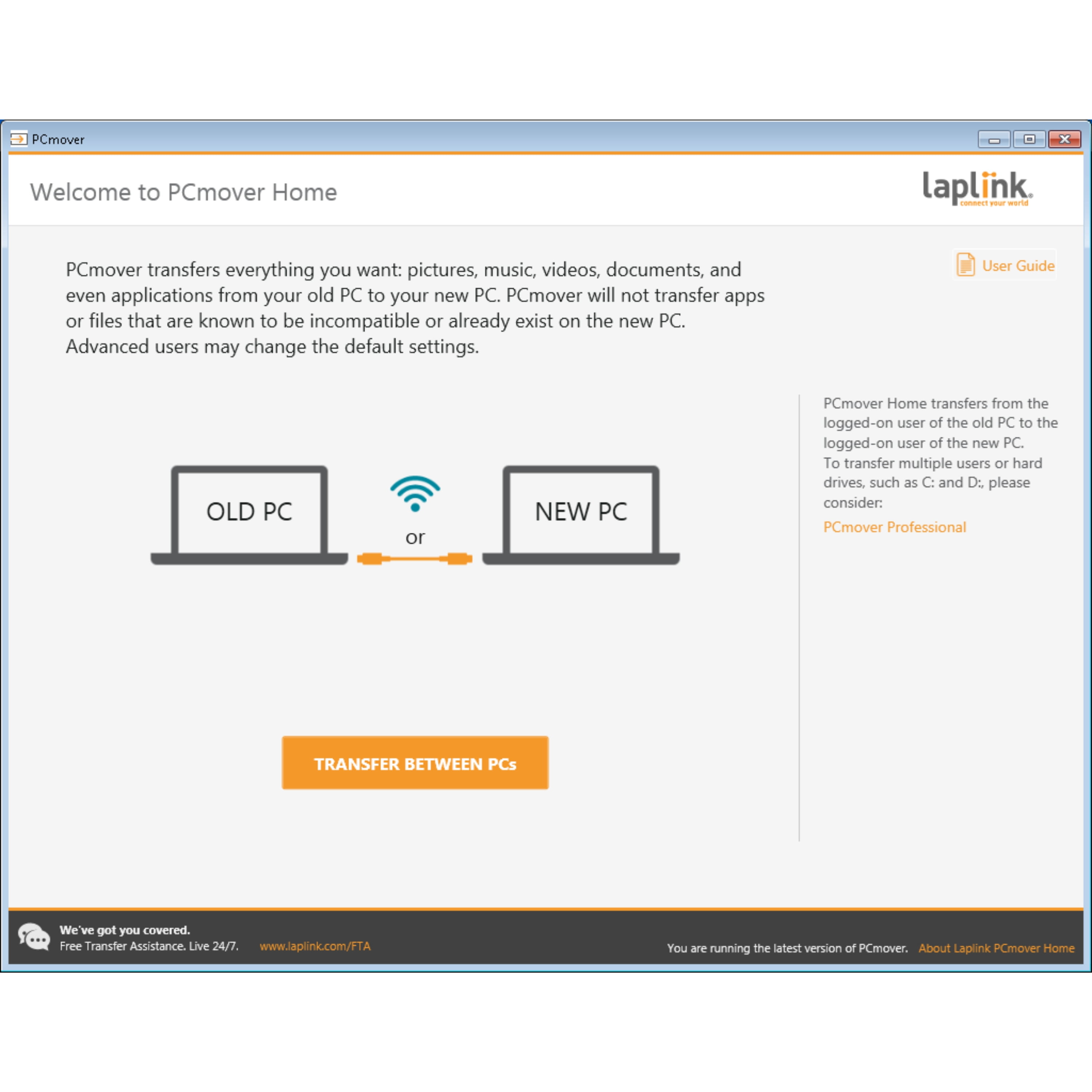Laplink PCmover Home 11 - 1 Use [Digital Download]
