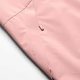 thumbnail image 5 of Rohuuque Waterproof Rain Jacket for Men Solid-Color Fashionable Zipper Pocket Windbreaker Detachable Hood Long Sleeve Casual Outwear Jacket Pink, 5 of 5