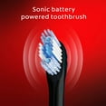 Colgate Optic White Pro Series Sonic Battery Powered Toothbrush, Black