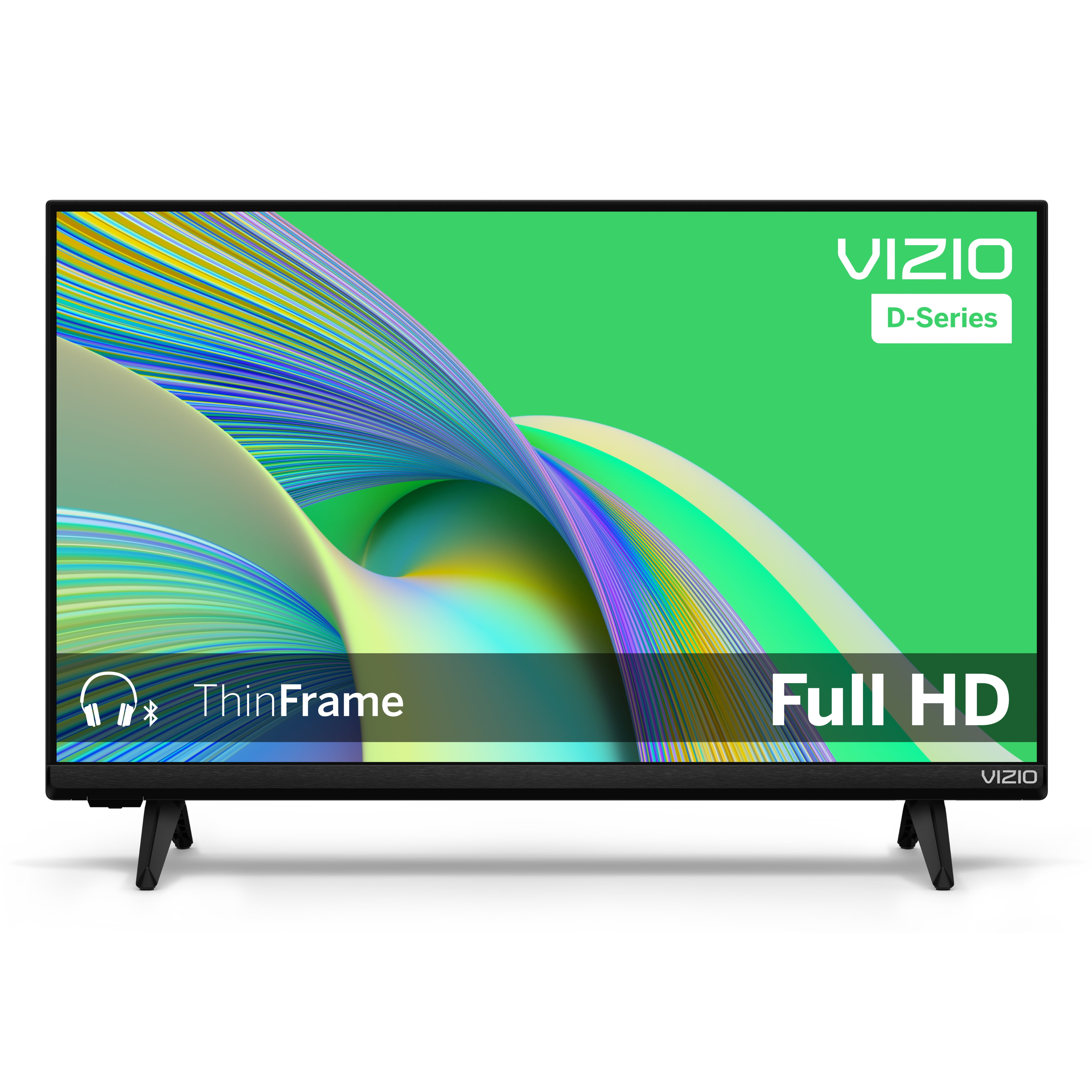 VIZIO 24 Class D-Series FHD LED Smart TV for Gaming and Streaming,  Bluetooth Headphone Capable (Online Only) D24fM-K01 