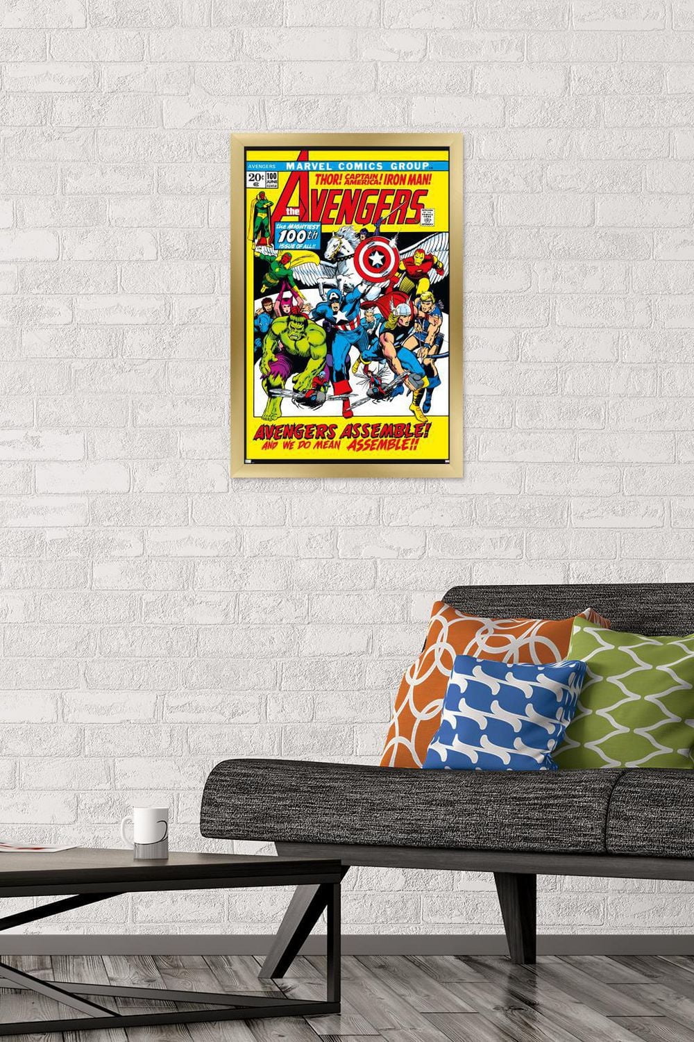 Marvel Comics - Avengers #100 Wall Poster, 22.375" x 34"