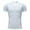 White, variant on Workout Shirts for Men Compression Shirts Short Sleeve Base Layer Athletic Undershirt Gear T Shirt Black