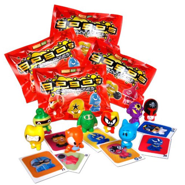 gogos crazy Bones Serie 1 (4 paquetes de 3 piezas) GogoS Crazy Bones 69888700