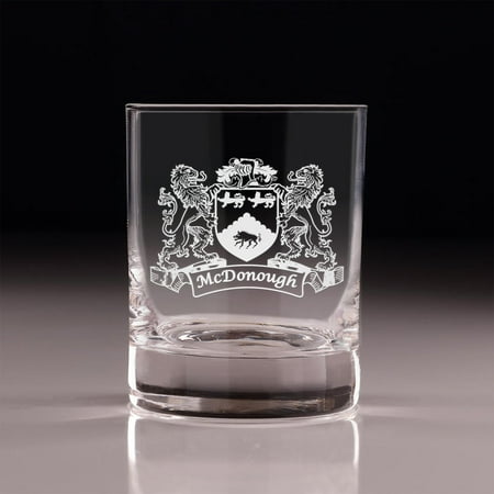 

McDonough Irish Coat of Arms Old Fashioned Tumblers - Set of 4