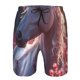 thumbnail image 3 of Balery Flower White Horse Traje de Baño Estilo Hawaiano para Hombre, Shorts de Secado Rápido con Bolsillos-Small, 3 of 6
