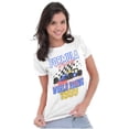 thumbnail image 3 of Formula World Racing Championship Womens Slim Fit Graphic Tee Brisco Brands S, 3 of 5