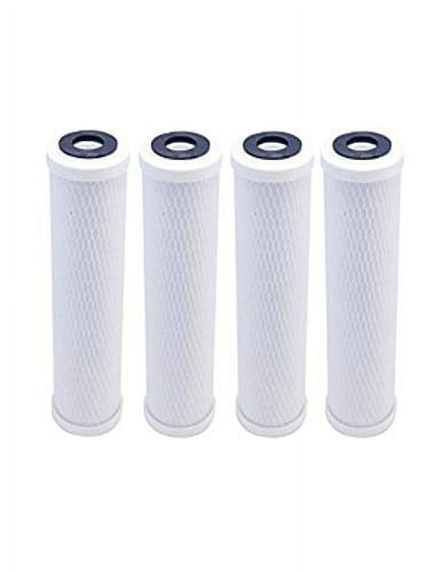 CFS 4 Pack Water Filter Replacement Cartridges Compatible with 40621 Models