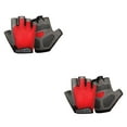 thumbnail image 4 of bedienty 1 Paire Gants de Cyclisme Antidérapants Respirants Antichoc Rouges m 2Ensemble, 4 of 6