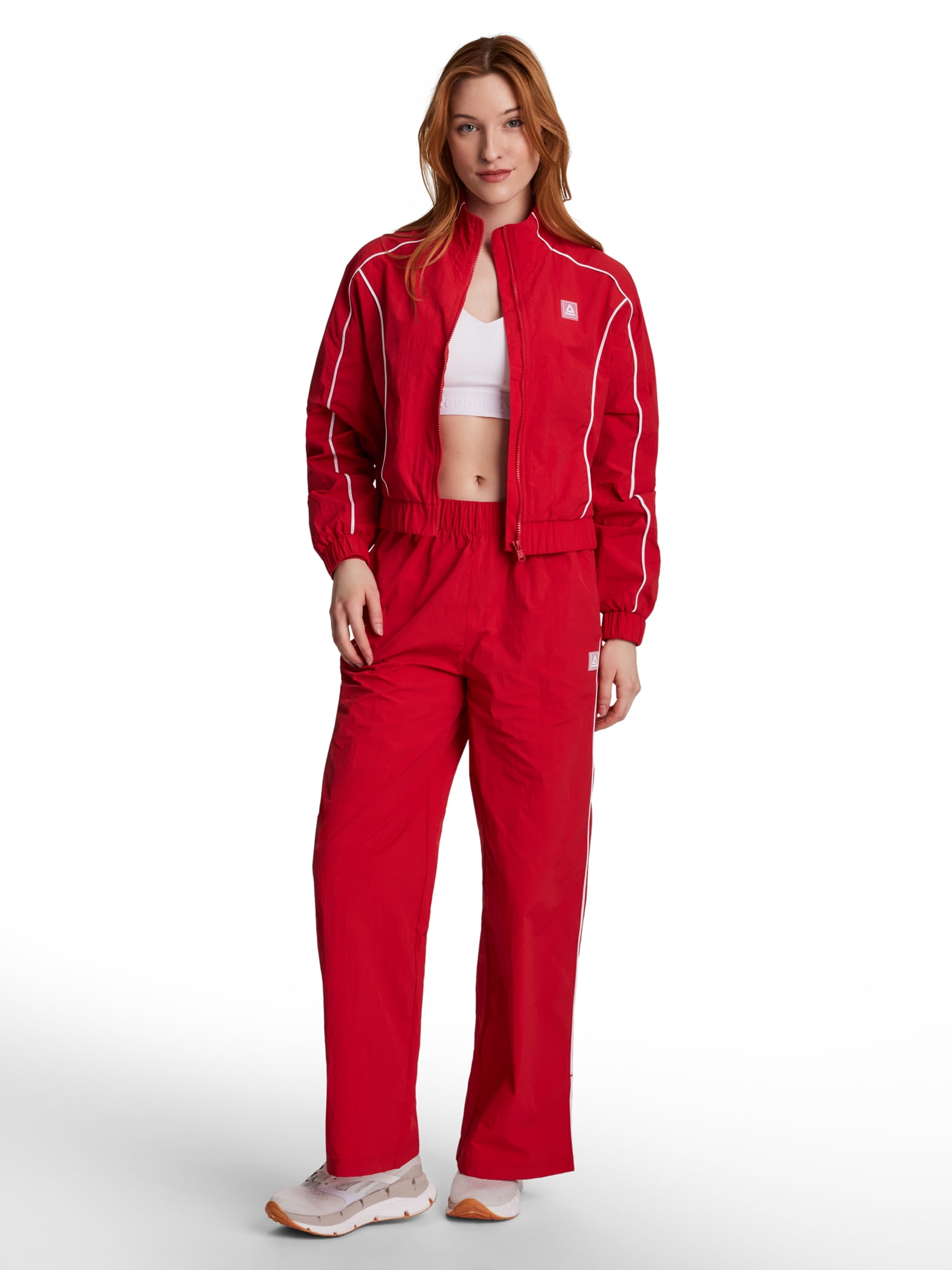 Reebok Women's Baseline Full Zip Woven Jacket, Sizes: XS-XXXL