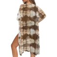 thumbnail image 5 of HELLHERO Camo Tie Dye Long Kimono Swimsuit Cover Up Loose High Quality Fabrics Breathable Bathing Suit Cover Up, 5 of 6