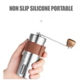 thumbnail image 5 of Manual Coffee Grinder with Conical Burr - Adjustable Stainless Steel Hand Crank Grinder for French Press, Espresso, Travel Camping, 5 of 9