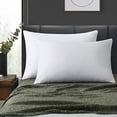 thumbnail image 1 of Chenchen 100% Cotton Zippered Pillow Cases Queen Size Set of 2, Super Soft & Breathable Pillow Protectors with Zipper, White Pillow Case Covers 20x30 Inches, 1 of 1