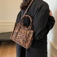 thumbnail image 3 of Trendy Shoulder Bag for Woman Leopard Pattern Handbag Simple Crossbody Bag, 3 of 20