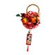 thumbnail image 5 of Guirnalda de manija de puerta con bayas rojas, colgante para dormitorio, cocina y hogar Estilo A, 5 of 9