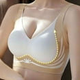 thumbnail image 5 of Wireless Bras for Women Push up Bra Seamless Bralettes V Neck Wirefree Tshirt Bras with Adjustable Strap, 5 of 5