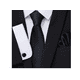 thumbnail image 2 of Set De Corbata Formal Xtellar De 8 Cm Con Estuche De Regalo negro, 2 of 4