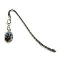 thumbnail image 1 of Badger Oval Charm Metal Bookmark, 1 of 1