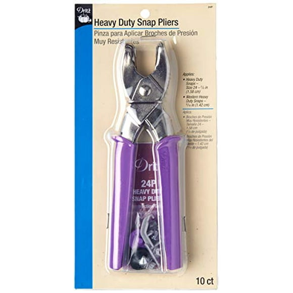 Dritz Pince à Pression Lour 24P, en Métal