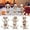 White 1, variant on 40cm Poseable Halloween Skeleton Movable Plastic Bones With Top Hat/Cape Or Weathered Effects For Bar Party (3 Styles)