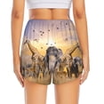 thumbnail image 4 of Haiem Vintage Wildlife Protection Women's 2 in 1 Running Shorts - Lightweight Athletic Workout Gym Yoga Breathable Sports Shorts Liner with Phone Pockets-Small, 4 of 9
