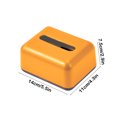 thumbnail image 2 of Organizador de cajas de pañuelos, 1 unidad, con tapa deslizante para pañuelos faciales, almacenamiento decorativo para encimeras de cocina, tocadores de baño y dormitorios, regalo de, 2 of 7