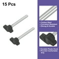 thumbnail image 3 of 15Pack Metric Carbon Steel Clamping Screw Knob T Shaped Thumb Screws M6 x 55mm, 3 of 5