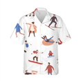 thumbnail image 3 of Camiseta deportiva con estampado 3D de bádminton y baloncesto, camisetas casuales de fútbol, ropa divertida para adolescentes, camisetas y blusas deportivas, 3 of 5