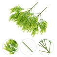 thumbnail image 2 of 2pcs Artificial Leaf Branch Simulation Lifelike Plants Decor Party DIY Vase Decor, 2 of 8