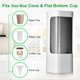 thumbnail image 2 of Dispensador de vasos Haqaf montado en la pared de 90 ml a 150 ml con orificio para vasos de baño, 2 of 7