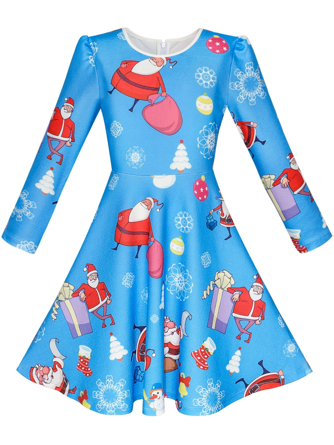 girls christmas dress walmart