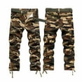 thumbnail image 5 of XADYUY Cargo Work Pants for Men Stretch Camo Stretch Relaxed Fit Work Pants Military Waterproof Cargo Pants Climbing Hiking Pants with Multi-Pockets,Camouflage, 5 of 6