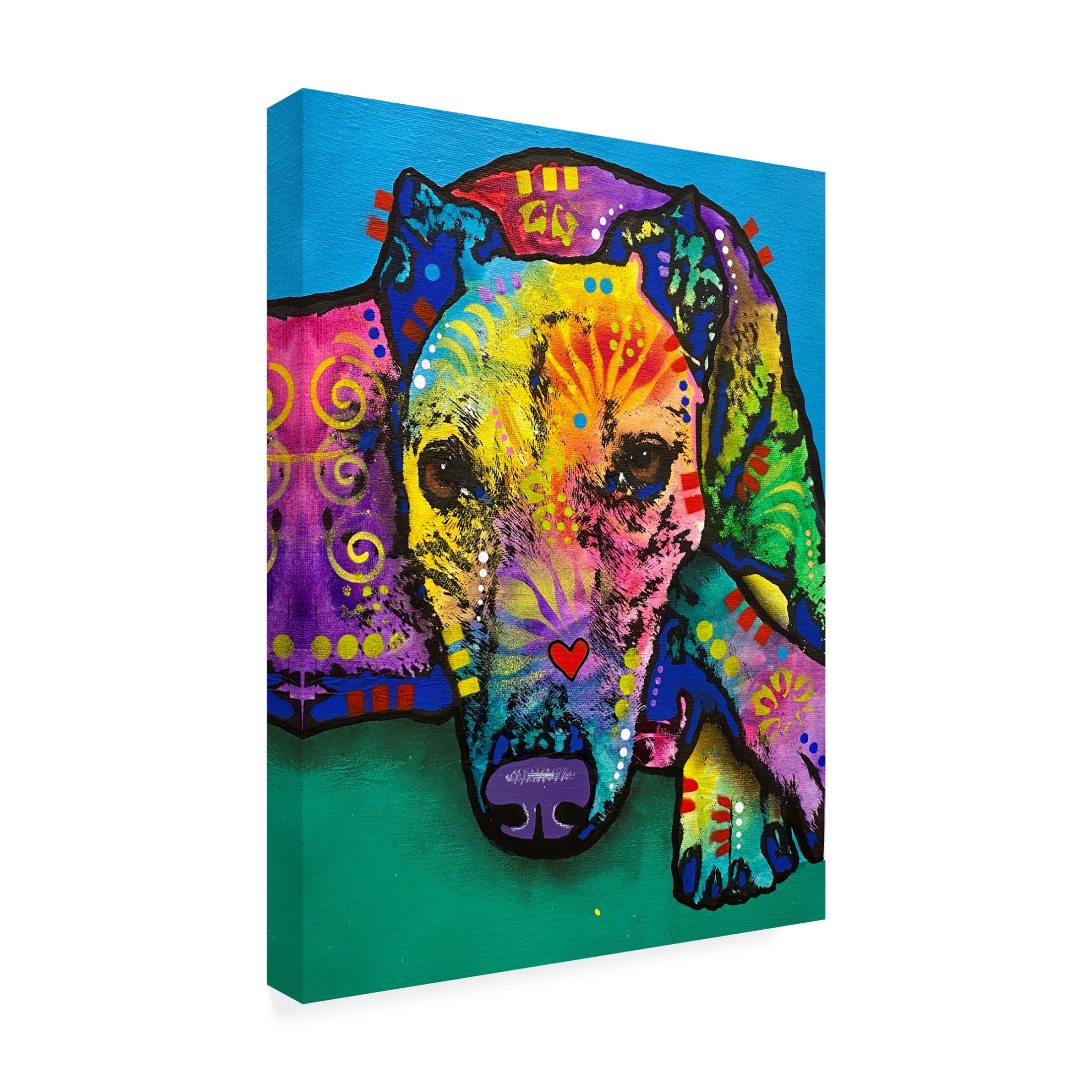 Canvas Wall Art - Dean Russo 'No You Are The Best' Wall Art for Living Room, Bedroom, or Office Décor by Trademark Fine Art - 35 x 47 Inches