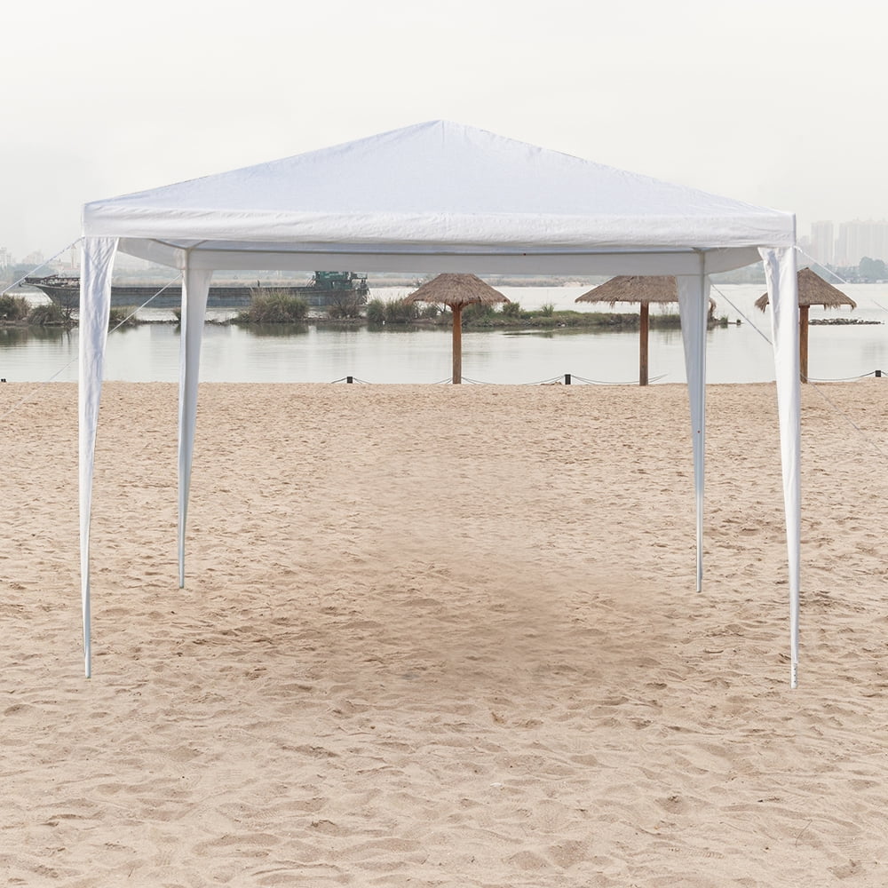 Kadyn Canopy Tent, Wedding Party Tent for Household, Wedding, Party, 10' x 10' portable household waterproof tent with Spiral Tubes, White Kadyn Canopy Tent, Wedding Party Tent for Household, Wedding, Party, 10' x 10' portable household waterproof tent with Spiral Tubes, White