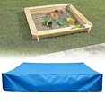 thumbnail image 1 of Cubierta de caja de arena de protección a prueba de polvo Cubierta de piscina de arenero impermeable / 200 * 200 / Azul kaili Sencillez, 1 of 3