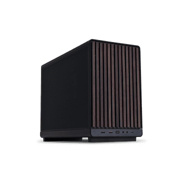 LIAN LI A3- mATX-WD Black Wood front panel  SPCC M-ATX / ITX Computer Case ------ A3- mATX-WD Black