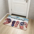 thumbnail image 4 of EGNMCR Independence Day Crystal Velvet Doormat Independence Day Crystal Velvet Doormat, 4 of 6