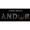 thumbnail image 2 of Women's Star Wars: Andor Dark Logo  Graphic Tee Black Large, 2 of 4