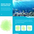 thumbnail image 3 of UPOUART Crafting and Art 400 Pcs Luminous Green Pebbles for Creative Projects, 3 of 8