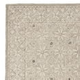 thumbnail image 5 of SAFAVIEH Micro-Loop Grace Floral Geometric Area Rug, Silver/Ivory, 4' x 6', 5 of 7