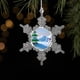 thumbnail image 4 of Fiudx Ofertas y liquidaciones Copos de nieve de metal para colgar en el árbol de Navidad, decoración navideña para sublimación en Europa y Estados Unidos, regalos para colgar en el árbol de Navidad e, 4 of 6