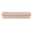 thumbnail image 1 of Stainless Steel Cutlery Tray Holder Kitchen Chopstick Spoon Fork Storage Box with Lid Drainer Rose Gold, 1 of 16