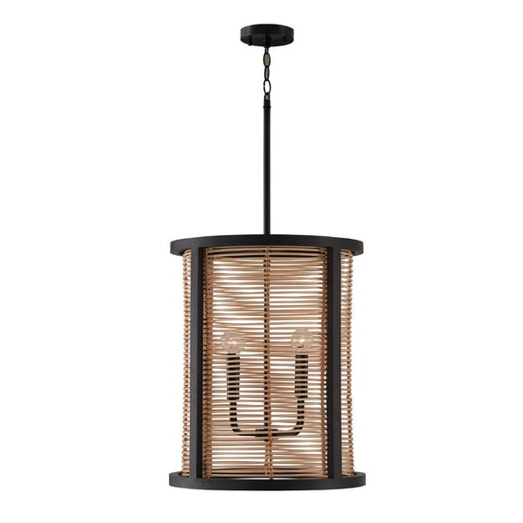 4 Light Foyer In Transitional Style-22 Inches Tall And 18 Inches Wide     -Traditional Installation Capital Lighting 544041Fk