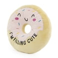 thumbnail image 2 of Jumbo Donut Plush Funny Character, Soft Collectible Stuffed Plush Toy, 12M+, 2 of 4