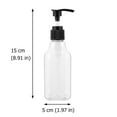 thumbnail image 3 of CIMAXIC 6pcs 200ml Empty Lotion Bottles Plastic Pump Bottles Washing Liquid Container Square Bottles(Assorted Color),5.91"X1.97"X1.97", 3 of 4