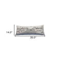 thumbnail image 5 of 35" White Paris Daylight Skyline Lumbar Decorative Pillow, 5 of 6